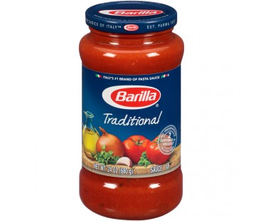 Barilla Sauces Traditional Pasta Sauce 24 Oz Jar