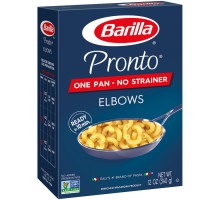 Barilla Pronto Elbows Pasta 12 Oz Box Barilla Pronto Elbows Pasta 12 Oz Box