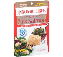 Bumble Bee Wild Pink Skinless & Boneless Salmon 5 Oz Peg