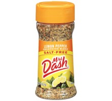 Mrs Dash Lemon Pepper Salt-Free Seasoning Blend 2.5 Oz Shaker
