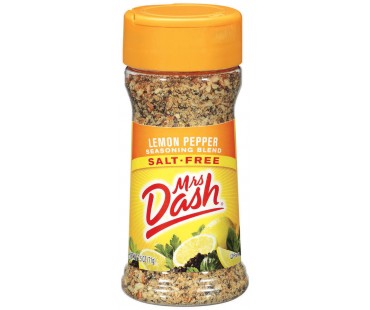 Mrs Dash Lemon Pepper Salt-Free Seasoning Blend 2.5 Oz Shaker