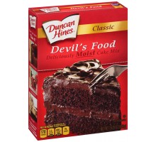 Duncan Hines Classic Devil's Food Cake Mix 15.25 Oz Box