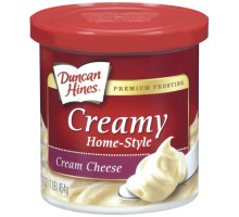 Duncan Hines Cream Cheese Creamy Home-Style Frosting 16 Oz Canister