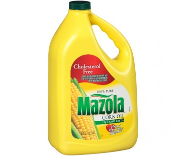 Mazola 100% Pure Corn Oil 96 Fl Oz Plastic Jug
