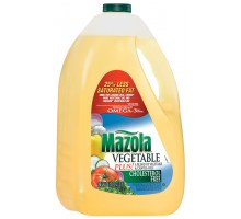 Mazola Blend Of Vegetable & Canola Oils Vegetable Plus! 128 Fl Oz Jug