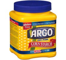 Argo 100% Pure Corn Starch 16 Oz Canister