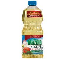 Mazola Blend Of Vegetable & Canola Oils Vegetable Plus! 40 Fl Oz Plastic Bottle