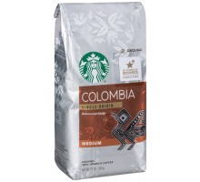 Starbucks Medium Colombia Ground Coffee 12 Oz Bag
