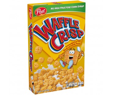 Post Waffle Crisp Cereal 11.5 Oz Box