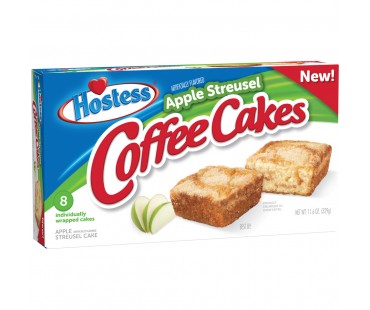 Hostess Apple Streusel Coffee Cakes 11.6 Oz Box