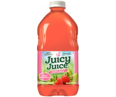 Juicy Juice Kiwi Strawberry 100% Juice 64 Fl Oz Plastic Bottle