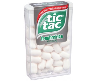Tic Tac Freshmint Mints 1 Oz Tub