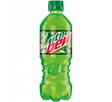 Mountain Dew Soda 20 Fl Oz Plastic Bottle