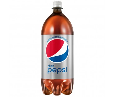 Pepsi Diet Soda 2 Liter Bottle