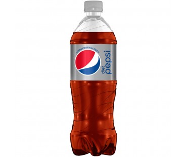 Pepsi Diet Soda 1 Liter Plastic Bottle