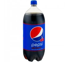 Pepsi Wild Cherry Soda 2 Liter Plastic Bottle Pepsi Wild Cherry Soda 2 Liter Plastic Bottle