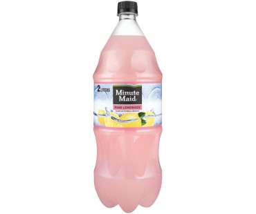 Minute Maid Pink Contour Lemonade 2 Liter Plastic Bottle