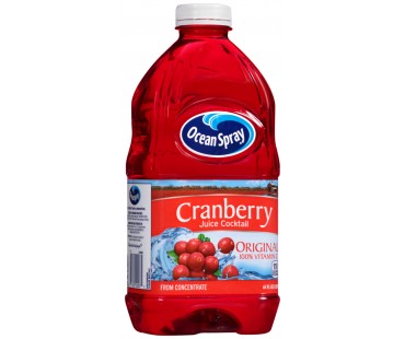 Ocean Spray Cranberry Juice Cocktail 64 Fl Oz Plastic Bottle