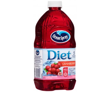 Ocean Spray Diet Cranberry Juice Beverage 64 Fl Oz Plastic Bottle