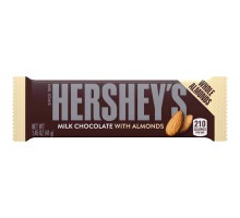 Hershey's Milk Chocolate With Almonds Candy Bar 1.45 Oz Wrapper
