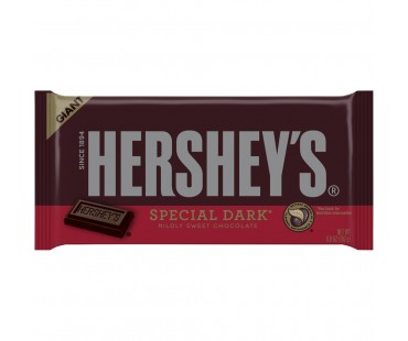 Hershey's Giant Special Dark Candy 6.8 Oz Wrapper