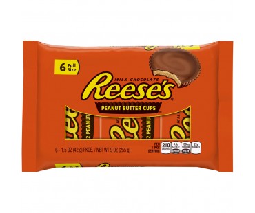 Reese's Milk Chocolate Peanut Butter Cups Candy 9 Oz Pack