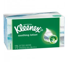 Kleenex Lotion Aloe & E Facial Tissues 170 Ct Box