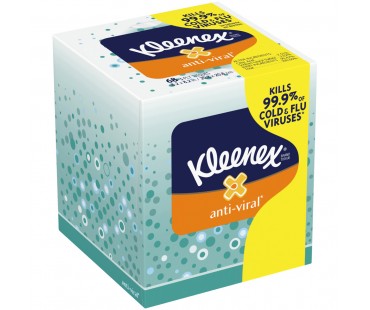 Kleenex Anti-Viral Facial Tissues 68 Ct Box
