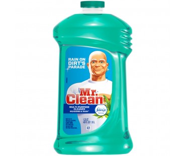 Mr. Clean With Febreze Meadows And Rain Multi-Purpose Cleaner 40 Oz Plastic Bottle