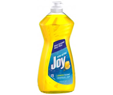 Joy Non Ultra Lemon Scent Dishwashing Liquid 14 Fl Oz Bottle