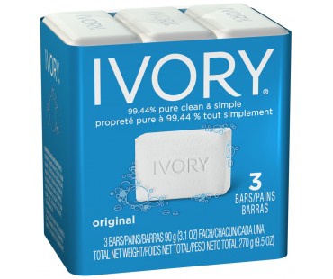 Ivory Clean Original Bar Soap 9.52 Oz Pack