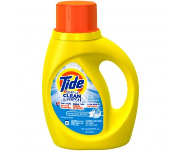 Tide Refreshing Breeze Laundry Detergent 31 Fl Oz Plastic Jug
