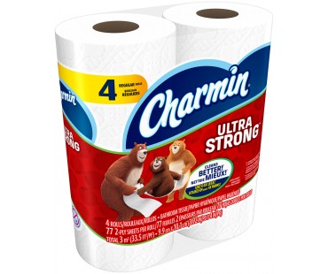 Charmin Ultra Strong Toilet Tissue 4 Ct Bag