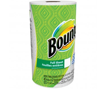 Bounty White Full Sheet 40 2-Ply Paper Towels 1 Ct