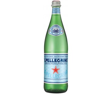 Sanpellegrino Sparkling Natural Mineral Water 25.3 Fl Oz Glass Bottle