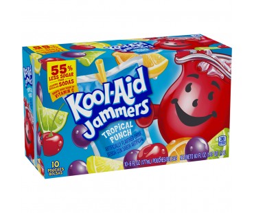 Kool-Aid Jammers Tropical Punch Flavored Drink 60 Fl Oz Box