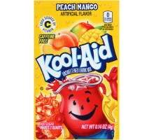 Kool-Aid Peach Mango Unsweetened Drink Mix .14 Oz Packet