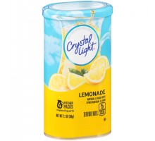 Crystal Light Lemonade Drink Mix 2.1 Oz Canister
