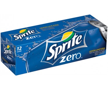 Sprite Zero Lemon-Lime Fridge Pack Soda 12 Fl Oz Can 12 Box