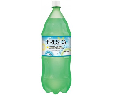 Fresca Citrus Contour Soda 2 Liter Plastic Bottle