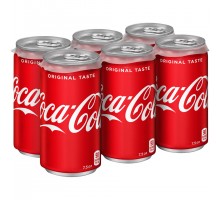 Coca-Cola Soda 7.5 Fl Oz Pack 6 Pack