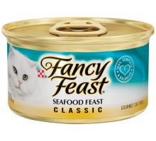 Fancy Feast Wet Classic Seafood Feast Cat Food 3 Oz Pull-Top Can