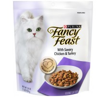 Fancy Feast Dry With Savory Chicken & Turkey Cat Food 1 Lb Bag
