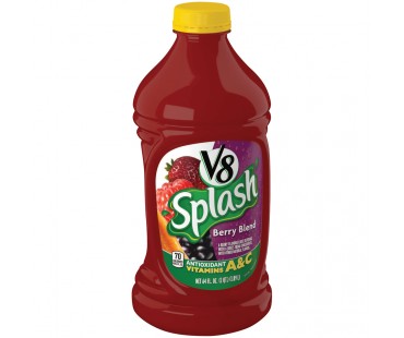 V8 Splash Berry Blend Beverage 64 Fl Oz Bottle