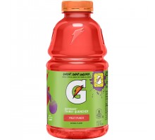 Gatorade Fruit Punch Thirst Quencher Sports Drink 32 Fl Oz Bottle
