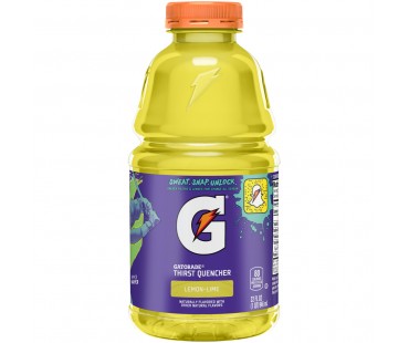 Gatorade Lemon-Lime Thirst Quencher Sports Drink 32 Fl Oz Bottle