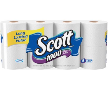 Scott Bathroom Tissue 8 Ct Pack