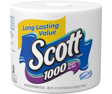 Scott 1000 Sheets Single Roll