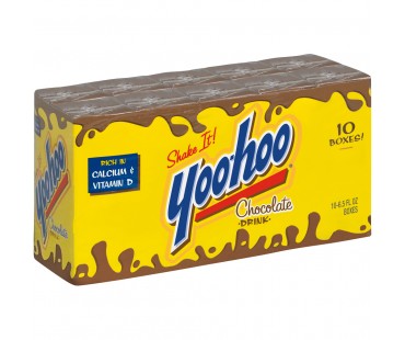 Yoo-Hoo Chocolate Drink 6.5 Fl Oz Box 10 Pack