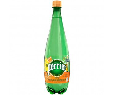 Perrier L'Orange Sparkling Natural Mineral Water 33.8 Fl Oz Plastic Bottle